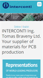 Mobile Screenshot of interconti.cz