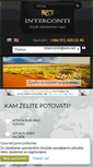 Mobile Screenshot of interconti.si